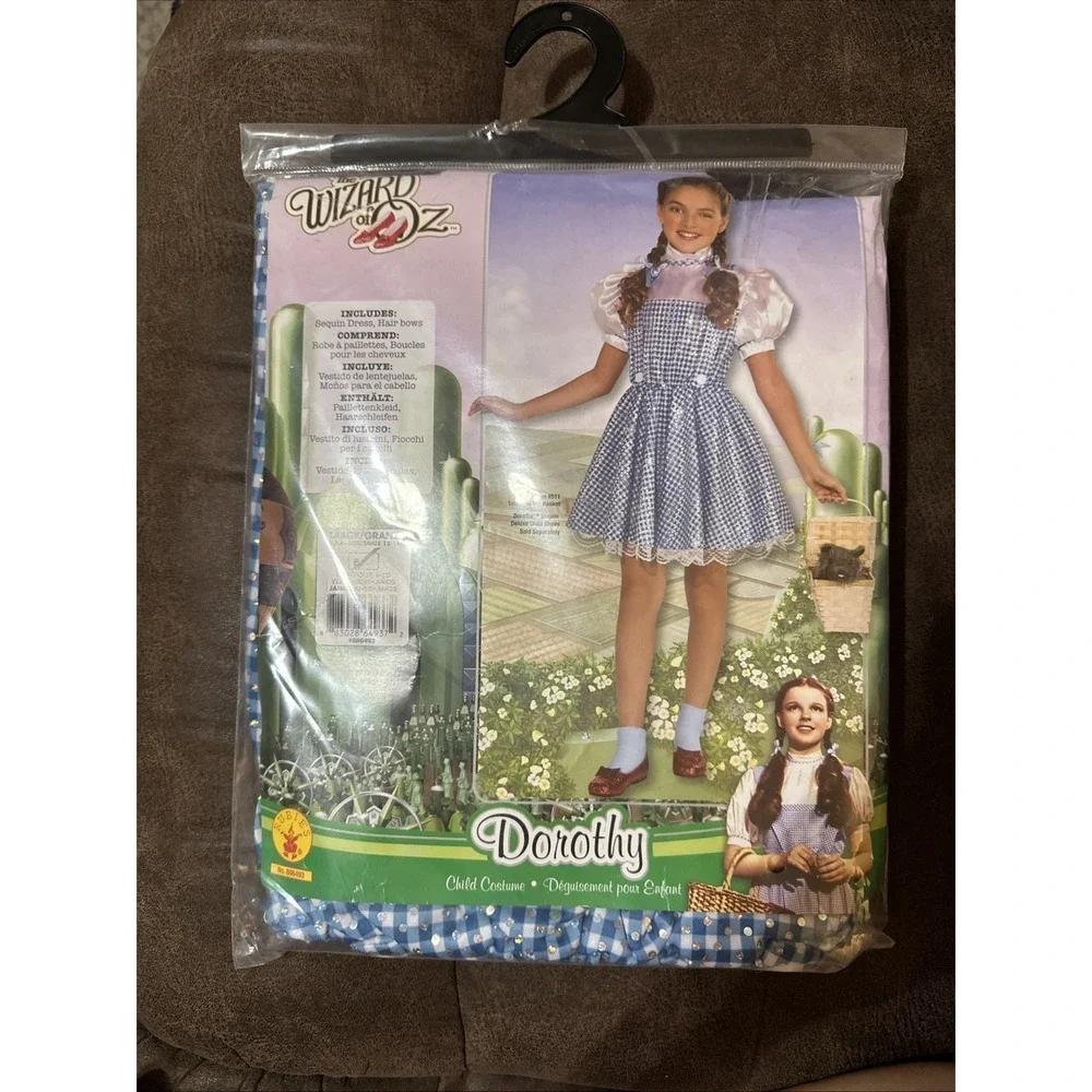 Dorothy Child Costume the Wizard of Oz, Size Large (12-14), New